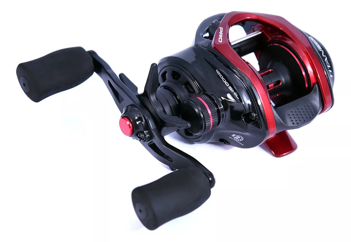 Carretilha Marine Titan Pro 12000 Drag 5,5Kg Recolhimento 7.3:1