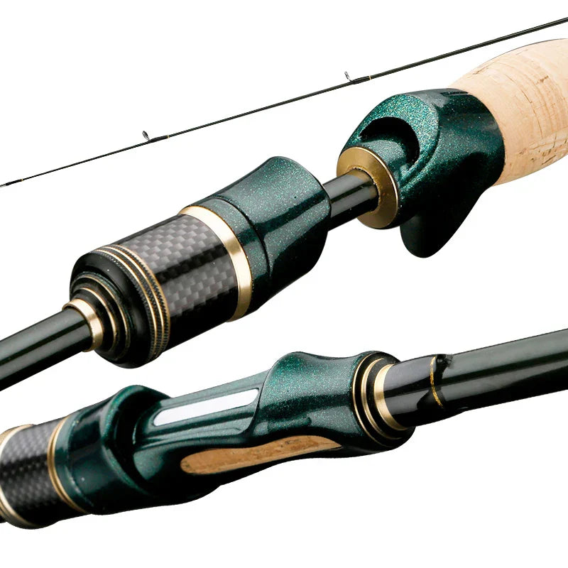 Vara de Pesca Profissional Cenreo Em 4 Partes Fibra De Carbono Alta Qualidade 1.8m A 2.4m