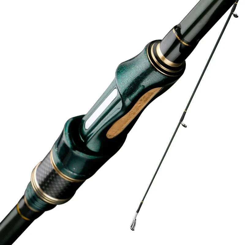 Vara de Pesca Profissional Cenreo Em 4 Partes Fibra De Carbono Alta Qualidade 1.8m A 2.4m