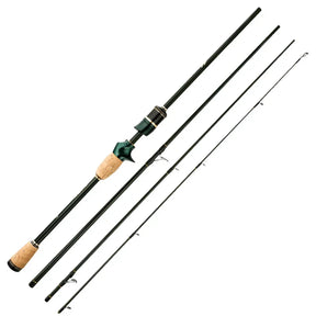 Vara de Pesca Profissional Cenreo Em 4 Partes Fibra De Carbono Alta Qualidade 1.8m A 2.4m