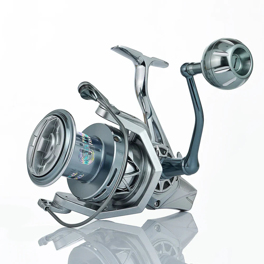 Molinete de Pesca MBLN 35kg Drag 90% Metal Super Resistente