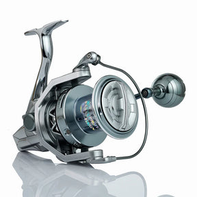 Molinete de Pesca MBLN 35kg Drag 90% Metal Super Resistente