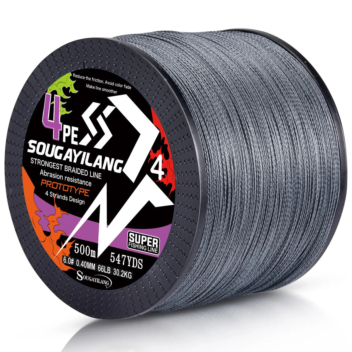 Linha de Pesca Multifilamento Sougayilang 4 Fios