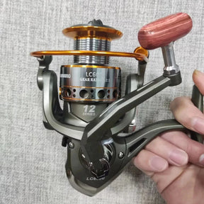 Molinete Shimano 12 Rolamentos Com Drag de Até 10 kg Força de Travagem Forte + Óculos De Sol Polarizado Grátis