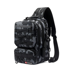 Bolsa de Pesca Camuflada Multi-Funcional com Grande Capacidade